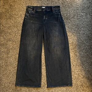 American Eagle & aerie a match made in denim althleisure denim -size medium